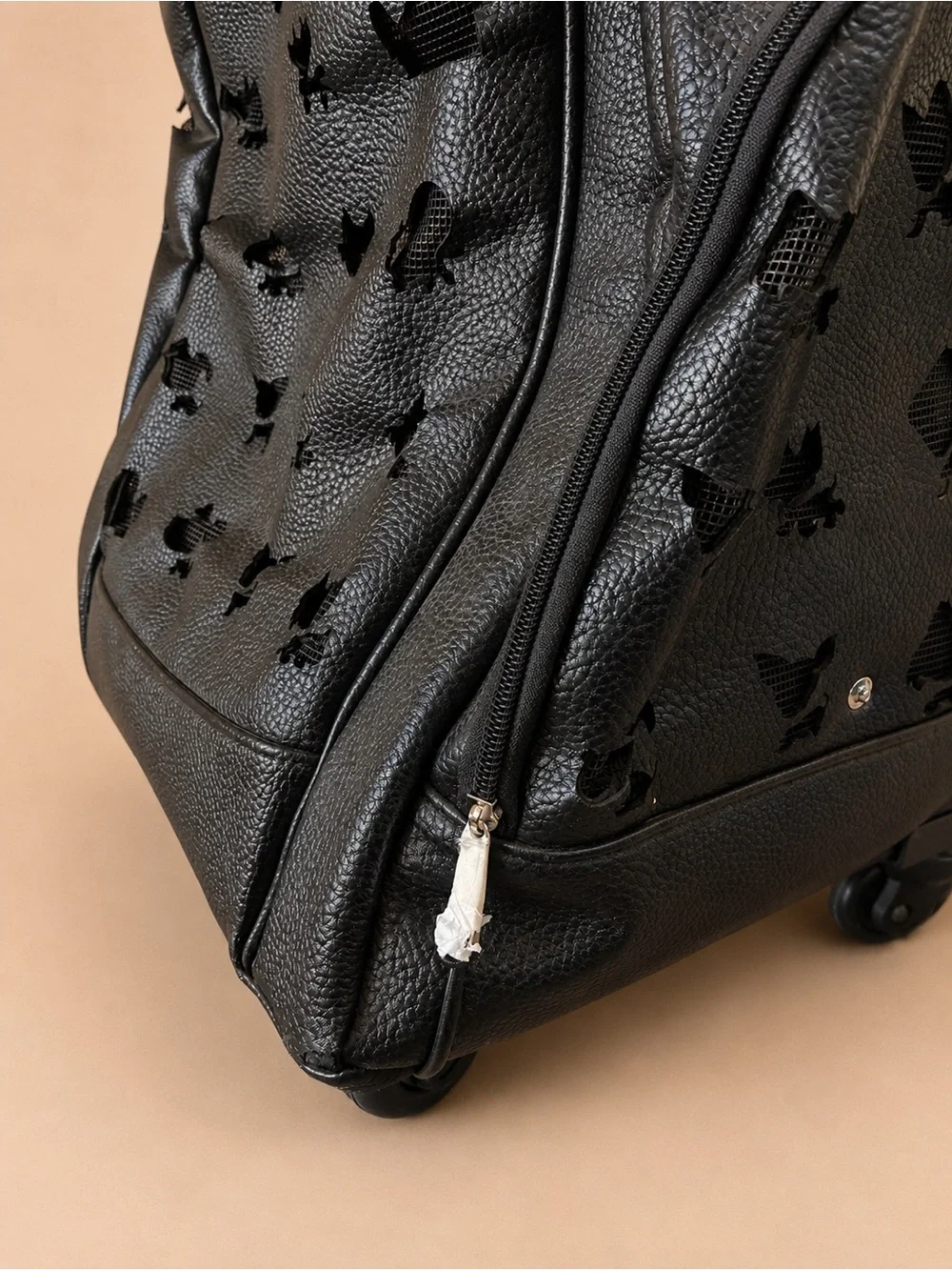 Mystere Shopper Rolling Pet Carrier by JCLA- Jeanne Chinn Los Angeles